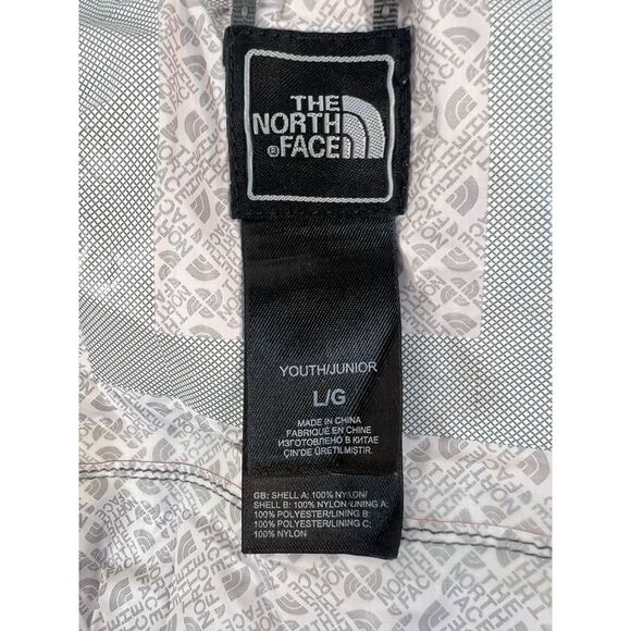 North Face Youth Junior sz L Hyvent‎  Hooded Jacket orange - Picture 4 of 4
